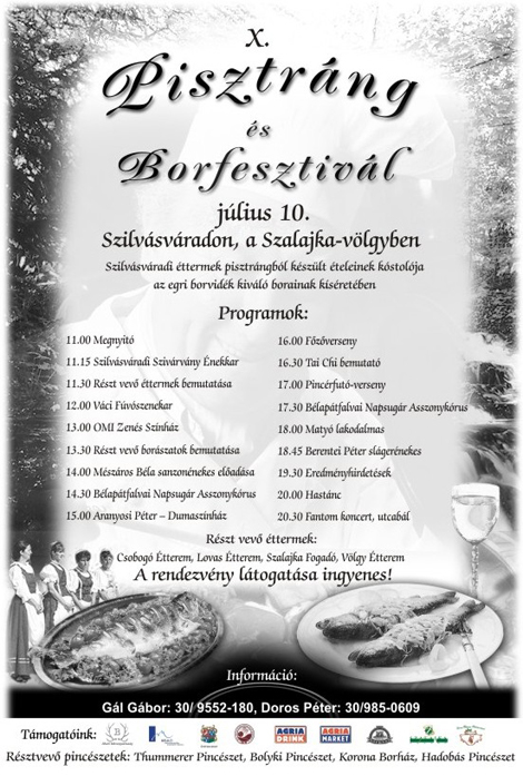 pisztrang és borfesztival